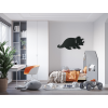 Detská nálepka na stenu Triceratops (Dimensions du tableau 44 x 89 cm, Couleur du tableau Anthracite)