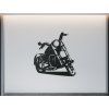 Drevená nálepka na stenu Chopper (Dimensions du tableau 71,5 x 65 cm, Couleur du tableau Anthracite)