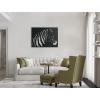 Drevený obraz na stenu Zebra (Dimensions du tableau 65 x 87 cm, Couleur du tableau Anthracite)
