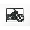 Drevený obraz na stenu Chopper (Dimensions du tableau 65 x 84,5 cm, Couleur du tableau Anthracite)
