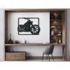 Drevený obraz na stenu Chopper (Dimensions du tableau 65 x 84,5 cm, Couleur du tableau Anthracite)