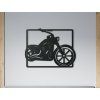 Drevený obraz na stenu Chopper (Dimensions du tableau 65 x 84,5 cm, Couleur du tableau Anthracite)