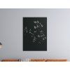 Drevený obraz na stenu Levica a lev (Dimensions du tableau 89 x 63,5 cm, Couleur du tableau Anthracite)