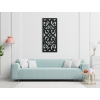Drevený panel na stenu Ornamenty (Dimensions du tableau 89 x 38 cm, Couleur du tableau Anthracite)
