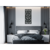 Elegantný panel na stenu z dreva (Dimensions du tableau 89 x 38,5 cm, Couleur du tableau Anthracite)