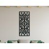 Elegantný panel na stenu z dreva (Dimensions du tableau 89 x 38,5 cm, Couleur du tableau Anthracite)