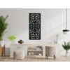 Elegantný drevený panel na stenu (Dimensions du tableau 89 x 38 cm, Couleur du tableau Anthracite)