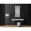 Elegantný drevený panel na stenu (Dimensions du tableau 89 x 38 cm, Couleur du tableau Anthracite)