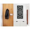 Drevený panel na stenu Záhrada (Dimensions du tableau 89 x 39 cm, Couleur du tableau Anthracite)