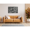 Obraz z dreva Polygonalia (Dimensions du tableau 58,5 x 89 cm, Couleur du tableau Anthracite)