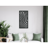 Minimalistický obraz Vzor zebry (Dimensions du tableau 89 x 44,5 cm, Couleur du tableau Anthracite)