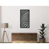 Moderný obraz Pásikavé duny (Dimensions du tableau 89 x 44,5 cm, Couleur du tableau Anthracite)