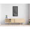 Moderný obraz Pásikavé duny (Dimensions du tableau 89 x 44,5 cm, Couleur du tableau Anthracite)
