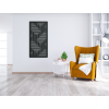 Abstraktný obraz na stenu Moderna (Dimensions du tableau 89 x 44,5 cm, Couleur du tableau Anthracite)
