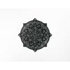 Drevená mandala Vášeň (Dimensions du tableau 175 x 175 cm, Couleur du tableau Anthracite)