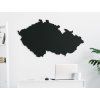 Mapa ČR na stenu (Dimensions du tableau 75,5 x 133 cm, Couleur du tableau Anthracite)