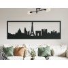 Obraz Paríž panoráma (Dimensions du tableau 65 x 195 cm, Couleur du tableau Anthracite)