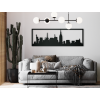 Obraz New York panoráma (Dimensions du tableau 65 x 195 cm, Couleur du tableau Anthracite)