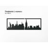 Obraz New York panoráma (Dimensions du tableau 65 x 195 cm, Couleur du tableau Anthracite)