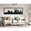 Obraz Praha panoráma (Dimensions du tableau 65 x 195 cm, Couleur du tableau Anthracite)