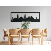 Obraz Istanbul panoráma (Dimensions du tableau 65 x 195 cm, Couleur du tableau Anthracite)