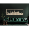 Obraz Istanbul panoráma (Dimensions du tableau 65 x 195 cm, Couleur du tableau Anthracite)