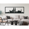 Obraz Kuala Lumpur panoráma (Dimensions du tableau 65 x 195 cm, Couleur du tableau Anthracite)