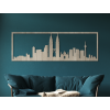 Obraz Kuala Lumpur panoráma (Dimensions du tableau 65 x 195 cm, Couleur du tableau Anthracite)