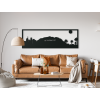 Obraz Los Angeles panoráma (Dimensions du tableau 65 x 195 cm, Couleur du tableau Anthracite)