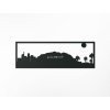 Obraz Los Angeles panoráma (Dimensions du tableau 65 x 195 cm, Couleur du tableau Anthracite)