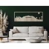 Obraz Los Angeles panoráma (Dimensions du tableau 65 x 195 cm, Couleur du tableau Anthracite)