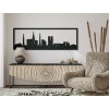 Obraz Tokio panoráma (Dimensions du tableau 65 x 195 cm, Couleur du tableau Anthracite)