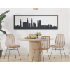 Obraz Tokio panoráma (Dimensions du tableau 65 x 195 cm, Couleur du tableau Anthracite)
