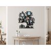 Fotorámik na stenu Strom lásky (Dimensions du tableau 52,5 x 52 cm, Couleur du tableau Anthracite)