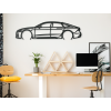 Drevený obraz Audi RS7 (Dimensions du tableau 36 x 133 cm, Couleur du tableau Anthracite)