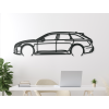 Obraz na stenu Audi RS6 (Dimensions du tableau 39,5 x 133 cm, Couleur du tableau Anthracite)