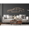 Obraz na stenu BMW M5 Competition (Dimensions du tableau 38 x 133 cm, Couleur du tableau Anthracite)