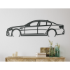 Obraz na stenu BMW M5 Competition (Dimensions du tableau 38 x 133 cm, Couleur du tableau Anthracite)