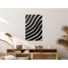 Abstraktný obraz na stenu Zebra (Dimensions du tableau 133 x 85,5 cm, Couleur du tableau Anthracite)