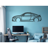 Obraz na stenu TT RS Quattro (Dimensions du tableau 42,5 x 133 cm, Couleur du tableau Anthracite)