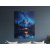 71172 obraz chata pod horami format du tableau a1 couleur du cadre sans cadre finition 3d