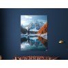 71196 obraz studene jazero v horach format du tableau a1 couleur du cadre sans cadre finition 3d
