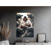 71271 moderny obraz dobry pastier format du tableau a1 couleur du cadre sans cadre finition 3d