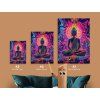 Farebný obraz Budha (Format du tableau A1, Couleur du cadre Sans cadre, Finition 3D)