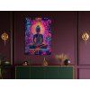 Farebný obraz Budha (Format du tableau A1, Couleur du cadre Sans cadre, Finition 3D)