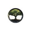 Arbre de vie circulaire Cycle (Dimensions du tableau 32 x 33,5 cm, Finition Mate)