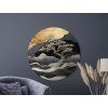 Arbre de vie rond Union (Dimensions du tableau 33,5 x 33,5 cm, Finition Mate)