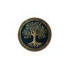 Arbre de vie rond Souvenir (Dimensions du tableau 33,5 x 33,5 cm, Finition Mate)