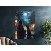 71523 obraz verny priatel do dazda format du tableau a1 couleur du cadre sans cadre finition 3d