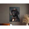 71601 obraz labrador s noblesou format du tableau a1 couleur du cadre sans cadre finition 3d
